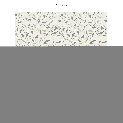 Folia okienna dekoracyjna witraż Liście pędów