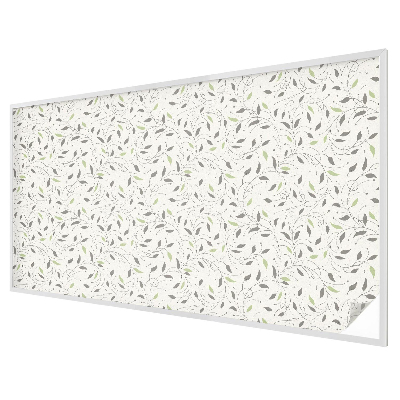 Folia okienna dekoracyjna witraż Liście pędów