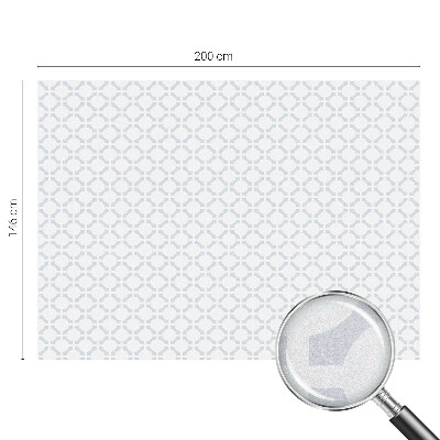 Witraż przyklejany na okno folia matowa Geometryczna elegancja