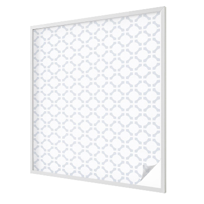 Witraż przyklejany na okno folia matowa Geometryczna elegancja