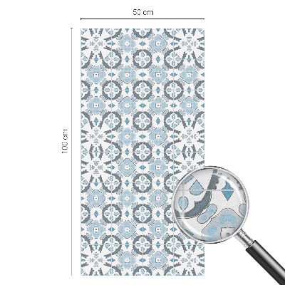Naklejka witraż na szybę mleczna Geometryczne wzory