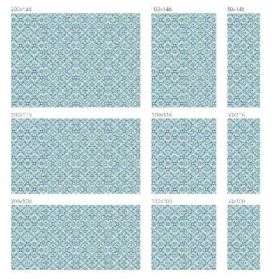 Witraż przyklejany na okno folia matowa Geometryczne rozety