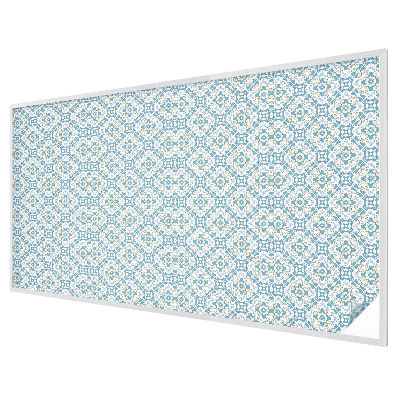 Witraż przyklejany na okno folia matowa Geometryczne rozety