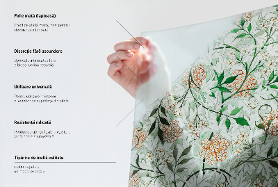 Folia okienna dekoracyjna witraż Nowoczesna geometria