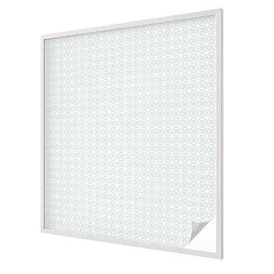 Witraż przyklejany na okno folia matowa Harmonijny wzór