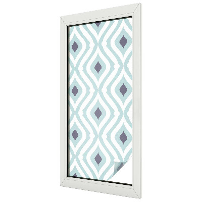 Witraż przyklejany na okno folia matowa Nowoczesna elegancja