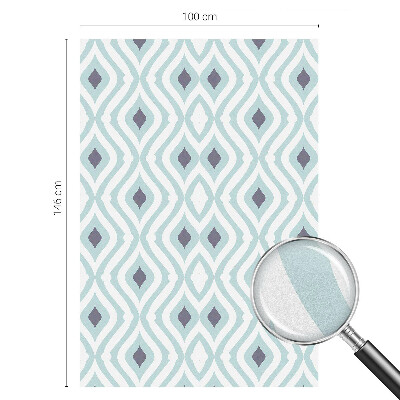 Witraż przyklejany na okno folia matowa Nowoczesna elegancja