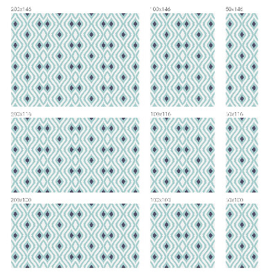 Witraż przyklejany na okno folia matowa Nowoczesna elegancja