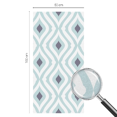 Witraż przyklejany na okno folia matowa Nowoczesna elegancja