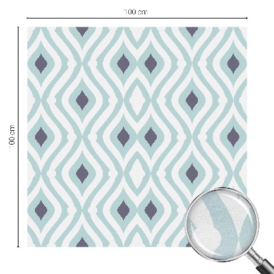 Witraż przyklejany na okno folia matowa Nowoczesna elegancja