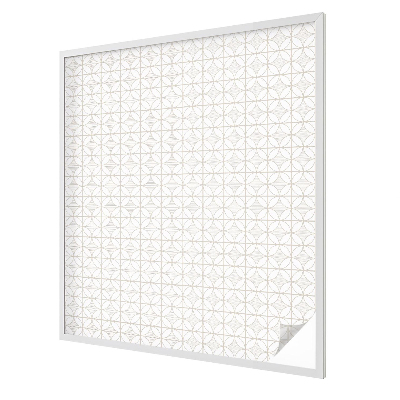 Folia mleczna na okno wzór witraż Geometryczne wzory