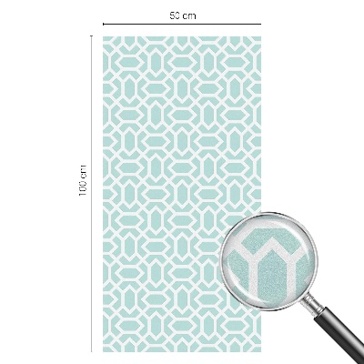 Folia okienna dekoracyjna witraż Geometryczne wzory