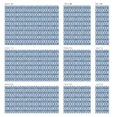 Naklejka witraż na szybę mleczna Harmonijny wzór