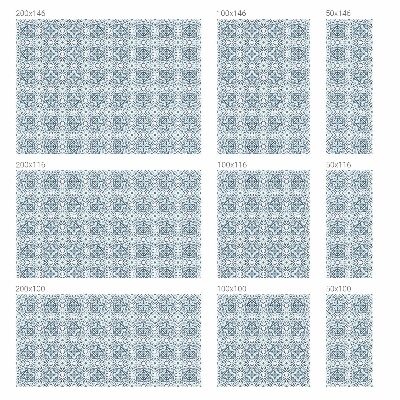 Witraż przyklejany na okno folia matowa Klasyczna mozaika