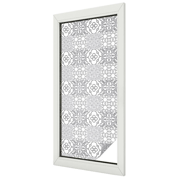 Folia okienna dekoracyjna witraż Klasyczne wzory