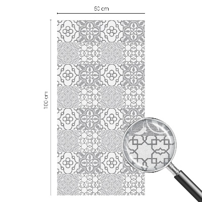 Folia okienna dekoracyjna witraż Klasyczne wzory