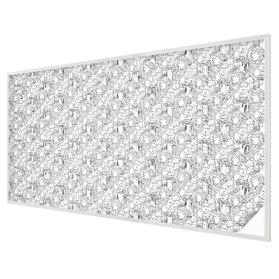 Folia mleczna na okno wzór witraż Klasyczne portrety