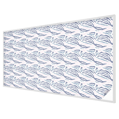 Naklejka witraż na szybę mleczna Zebrowy wzór