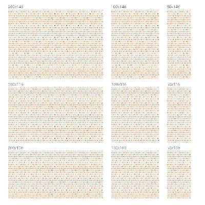 Witraż przyklejany na okno folia matowa Strzałkowy wzór