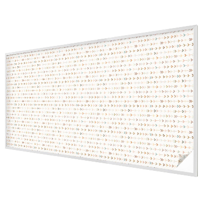 Witraż przyklejany na okno folia matowa Strzałkowy wzór