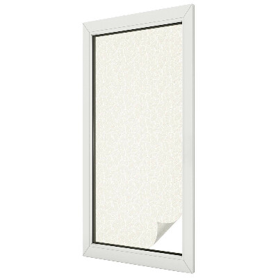 Folia okienna dekoracyjna witraż Roślinny ornament