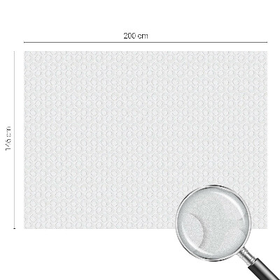 Witraż przyklejany na okno folia matowa Geometryczne kształty