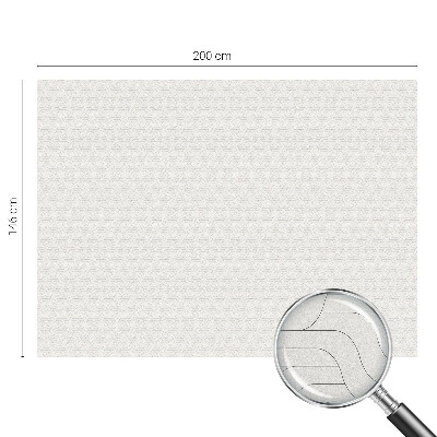 Folia mleczna na okno wzór witraż Linie faliste