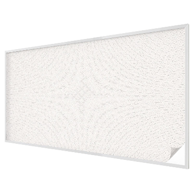 Folia mleczna na okno wzór witraż Linie faliste