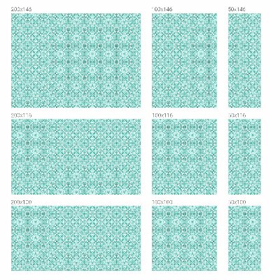 Folia mleczna na okno wzór witraż Wzór klasyczny