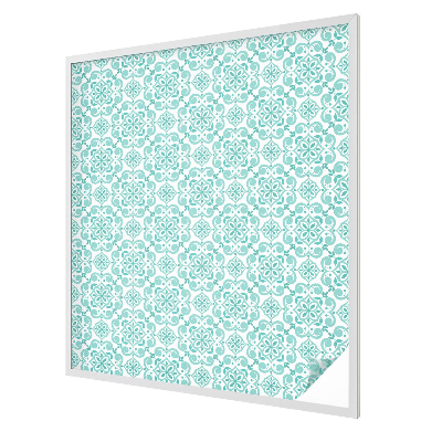 Folia mleczna na okno wzór witraż Wzór klasyczny