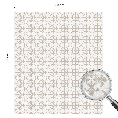 Folia okienna dekoracyjna witraż Eleganckie wzory