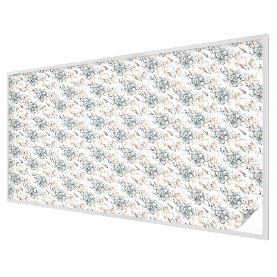 Witraż przyklejany na okno folia matowa Kwiatowa elegancja