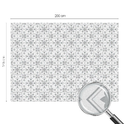 Folia okienna dekoracyjna witraż Symetryczne ornamenty