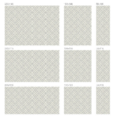 Naklejka witraż na szybę mleczna Kwiatowe rozety