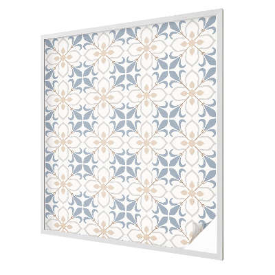 Witraż przyklejany na okno folia matowa Kwiatowe piękno