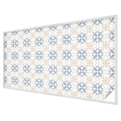 Witraż przyklejany na okno folia matowa Kwiatowe piękno