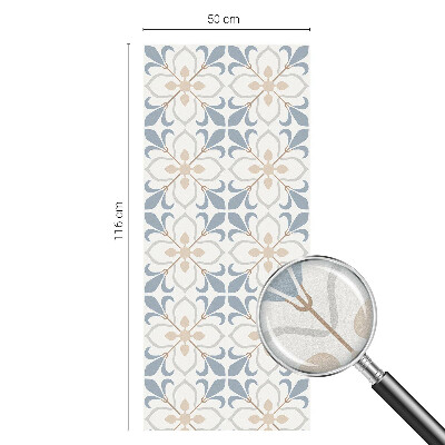 Witraż przyklejany na okno folia matowa Kwiatowe piękno