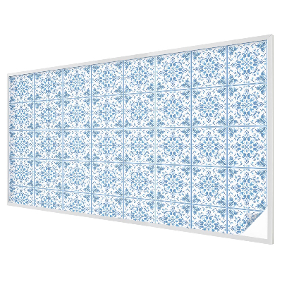 Folia okienna dekoracyjna witraż Florystyczne ornamenty