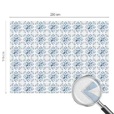 Folia mleczna na okno wzór witraż Klasyczna elegancja