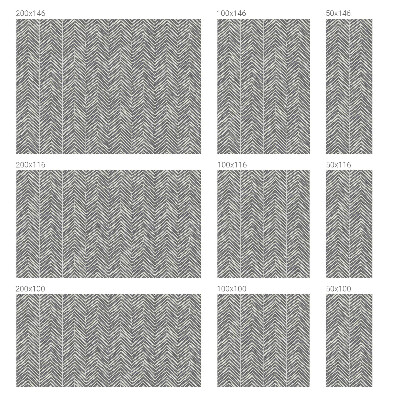 Naklejka witraż na szybę mleczna Zygzakowy wzór