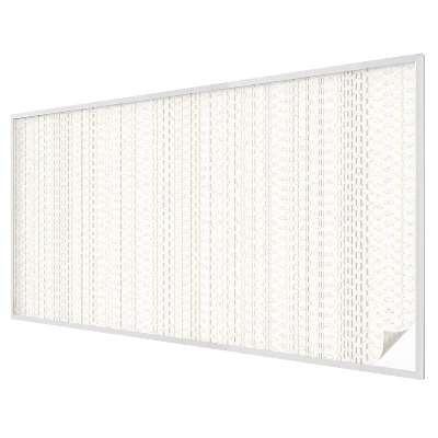 Witraż przyklejany na okno folia matowa Delikatny łuk