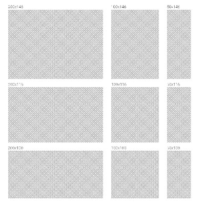 Naklejka witraż na szybę mleczna Geometryczny motyw