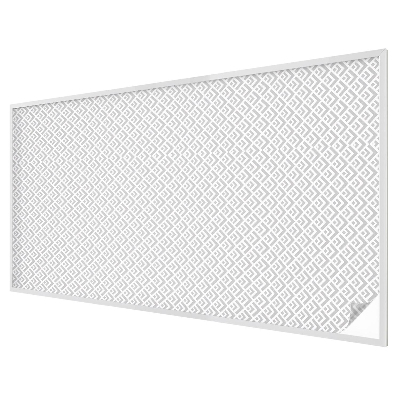 Naklejka witraż na szybę mleczna Geometryczny motyw