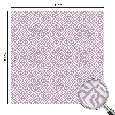 Folia okienna dekoracyjna witraż Fioletowe kształty