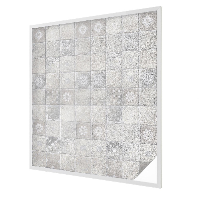 Folia mleczna na okno wzór witraż Dekoracyjna ceramika