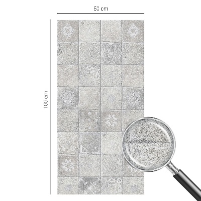 Folia mleczna na okno wzór witraż Dekoracyjna ceramika