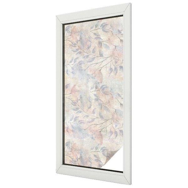 Witraż przyklejany na okno folia matowa Efekt rozmieniający