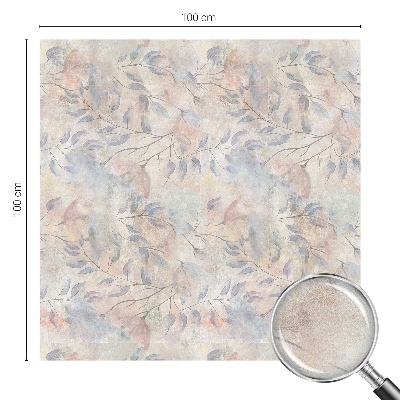 Witraż przyklejany na okno folia matowa Efekt rozmieniający