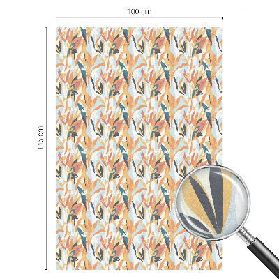 Folia okienna dekoracyjna witraż Botaniczna energia