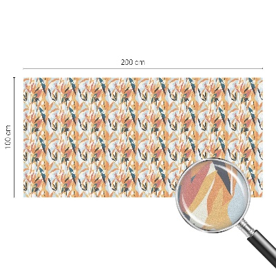 Folia okienna dekoracyjna witraż Botaniczna energia